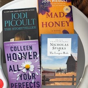 Set of Four Novels by Popular Authors